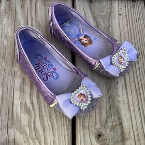 Disney- Sophia the First Dress Up Shoes Size 7/8
